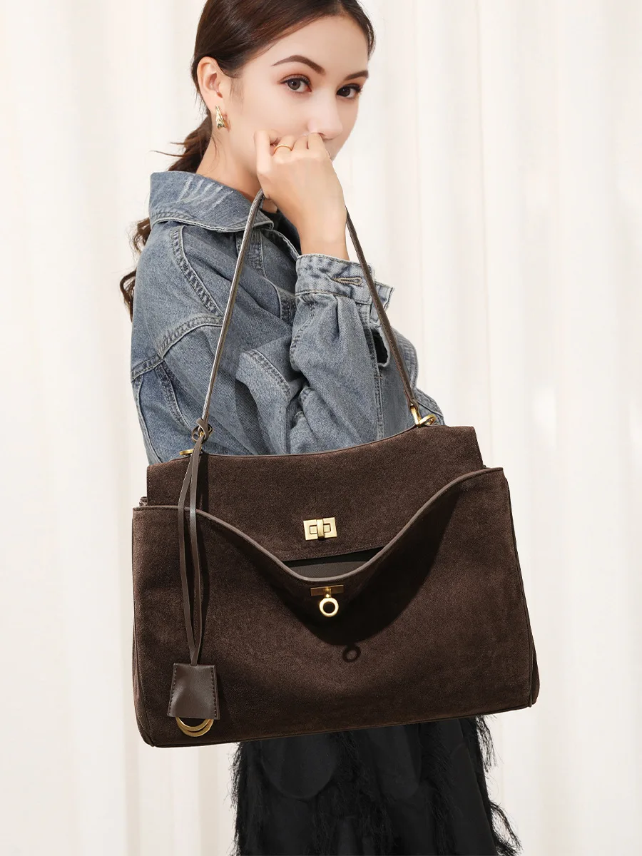 Autumn Winter Women's Suede Ge - огляд і ціна Luxury Bags Tote